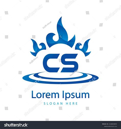 Cs Letter Logo Design Creative Modern Stock Vector (Royalty Free ...