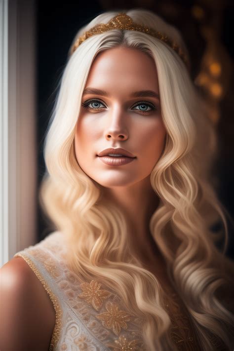 Lexica Full Body Photo Of A Beautiful Swedish Blonde Vestal Sacral