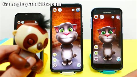 Talking Tom Vs Talking Tom Vs Talking Tom Echo On Smarphones