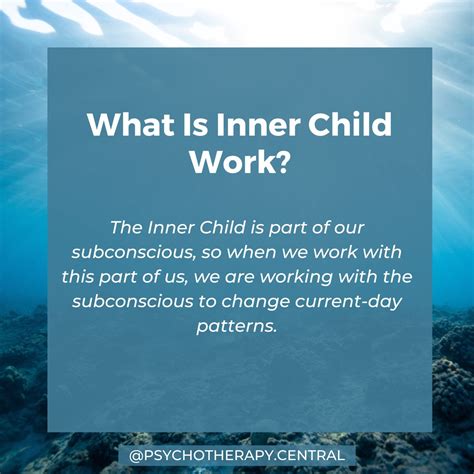 What Is Inner Child Work