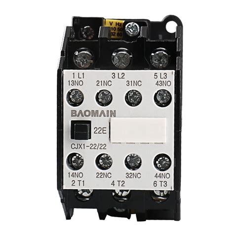 Baomain Ac Contactor Cjx V Hz V Hz Motor Control P