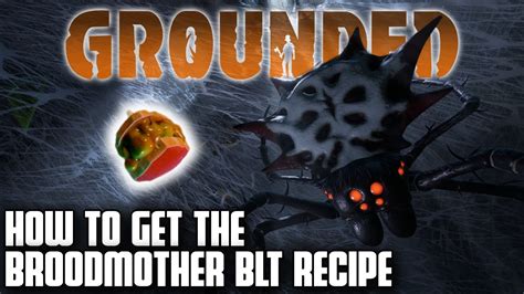 How To Get The Broodmother BLT Recipe Grounded 1 0 YouTube