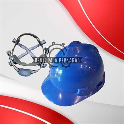 Jual Helm Proyek Safety V Guard Merk Msa Sni Lokal Suspensi Standard