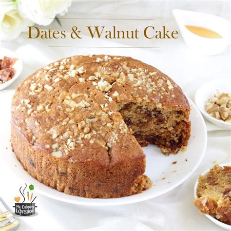 Warm And Cozy Dates And Walnut Cake Recipe For Winter Celebrations