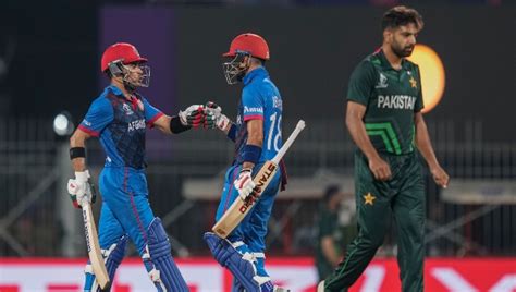 Afg Vs Pak World Cup Top 5 Moments From Afghanistans 8 Wicket Win