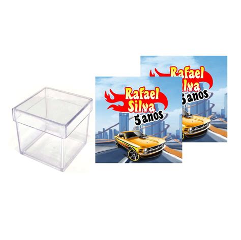 Adesivo para Caixa Acrílica Hot Wheels Elo Produtos Especiais