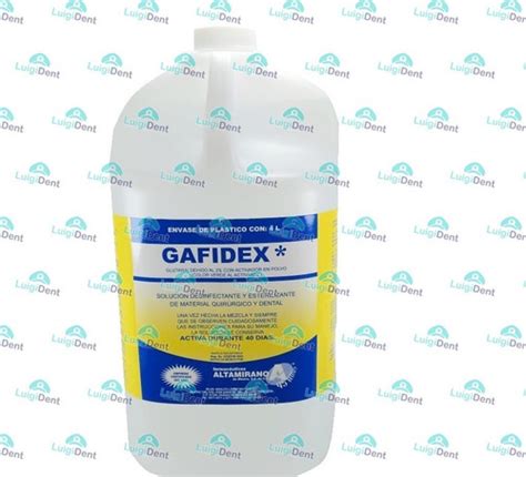 Gafidex Desinfectante Esterilizante Glutaraldehido Al 2 4l LUIGI DENT