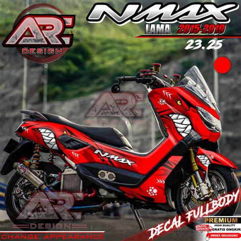 Jual Cod Terbaru Decal Sticker Yamaha Nmax Old Full Body