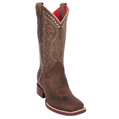 Cowgirl Boots Embroidered Cowboy Boots Vaquero Boots Square Toe Square Toe