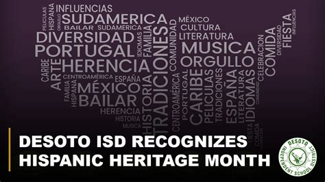 2023 Hispanic Heritage Month Desoto Isd