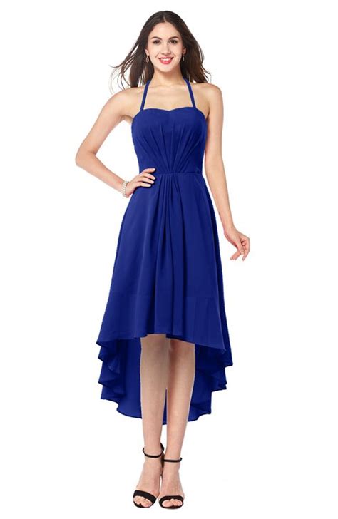 Colsbm Hannah Electric Blue Bridesmaid Dresses Colorsbridesmaid