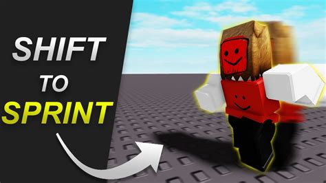 How To Create A Shift To Sprint System In Roblox Studio Youtube