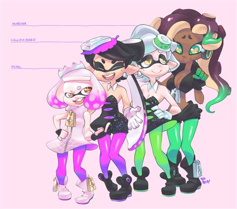 Image173295127470 Diseño De Personajes Splatoon Personajes De