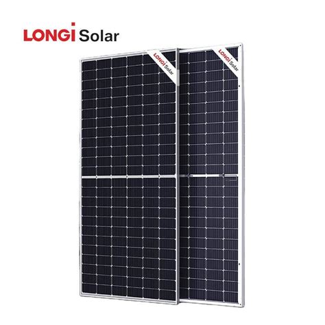 Longi 580w Half Cell Monocrystalline 144cells Solar Pv Module For Household Solar Panels Solar