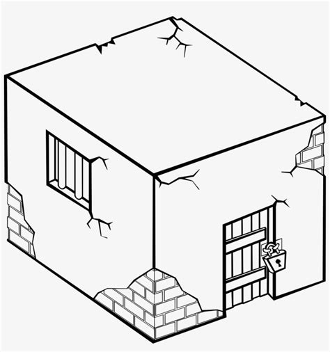 Jail House Prison Cell - Jail Drawing - 1255x1280 PNG Download - PNGkit