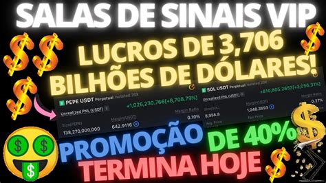 SALA DE SINAIS LUCROS ASSINANTES 3 706 BILHÕES USDT EXRIQUEÇA ASSIM