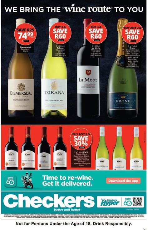 Checkers Liquor Kwazulu Natal Wine Promotion September