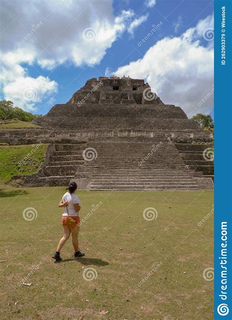 Xunantunich Mayan Ruins stock image. Image of adventure - 262903379