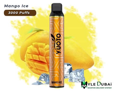 Yuoto Switch Mango Ice Disposable Vape Sharjah Dubai Abu Dhabi Ajman Alain Fujairah Uae