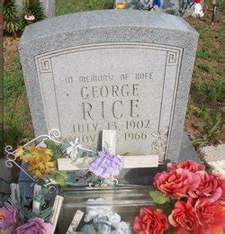 George Rice M Morial Find A Grave