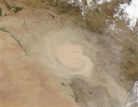 Medio Oriente Tempesta Di Sabbia Record Le Immagini Dal Satellite