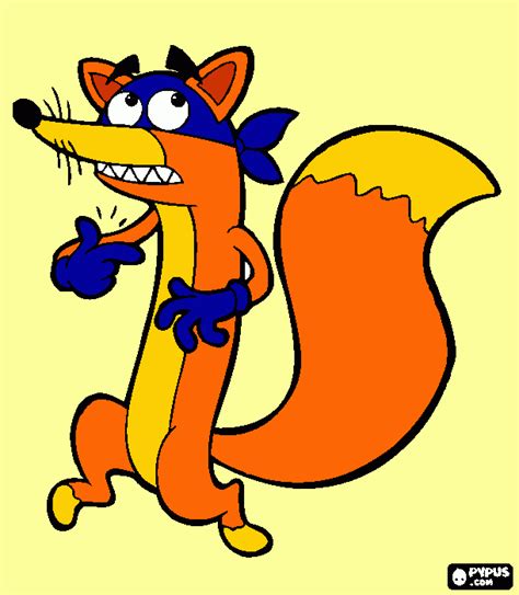 Swiper No Swipi Coloring Page Printable Swiper No Swipi