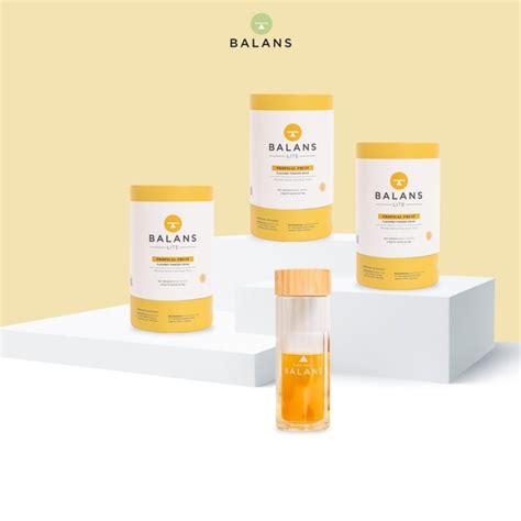 Jual Balans Bundling Lite Buy 3 Get Exclusive Tumbler | Fiber ...