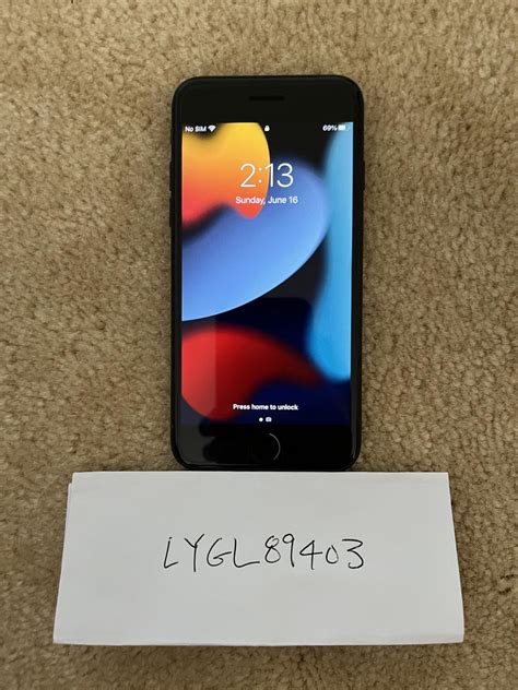 Apple Iphone Unlocked Black Gb A Lygl Swappa