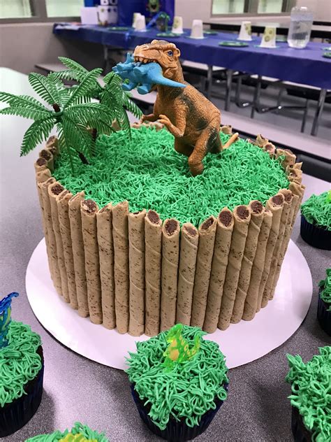 Jurassic World Birthday Cake