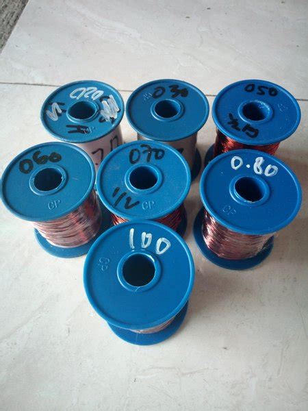 Jual KAWAT TEMBAGA EMAIL ENAMEL WIRE COOPER GULUNG DINAMO E Mail Di