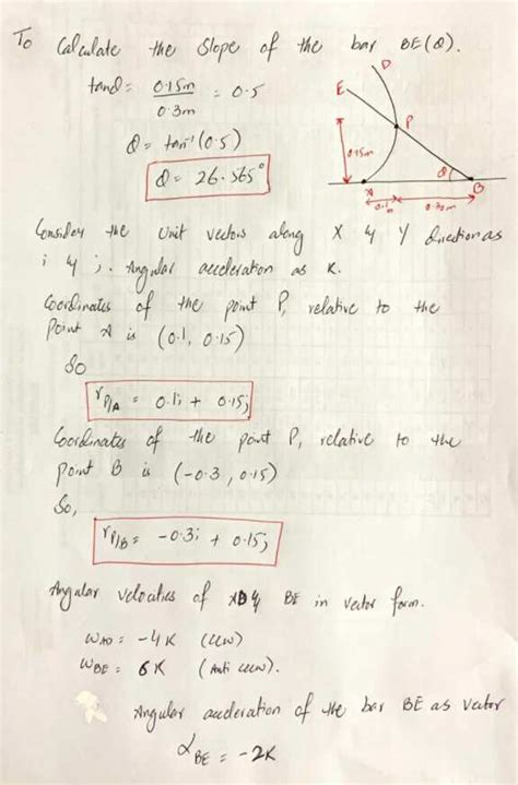 Solved The Motion Of Pin P Is Guided By Slots Cut In Rods AD And BE