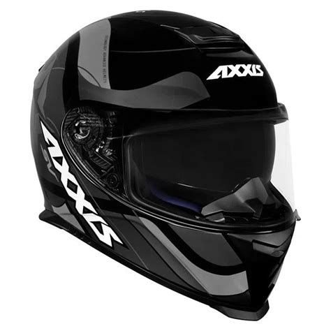 Capacete Axxis EAGLE SV SMART Preto Cinza