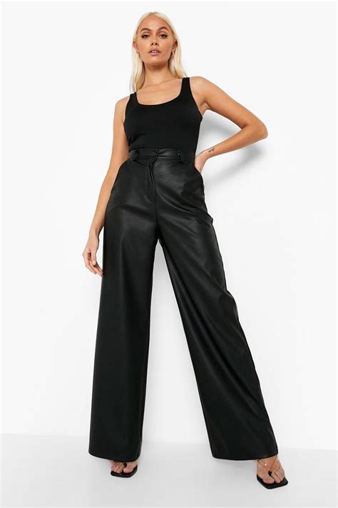 Black Wide Leg Trousers Black Pants Man Pants Printed Palazzo Pants