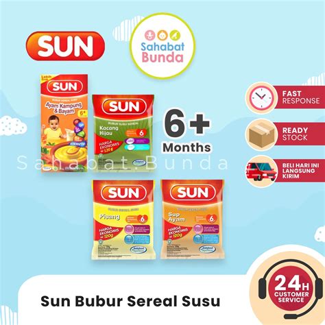 Jual Sun Mpasi Bubur Bayi Kemasan Ekonomis Shopee Indonesia