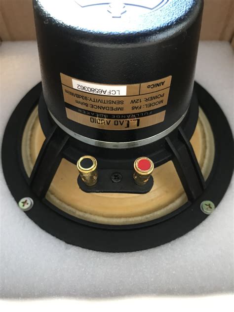 L.CAO fa6 6 inch speaker drivers Brand New - Audio Asylum Trader