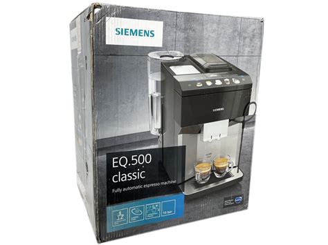 Siemens Kaffeemaschine Kaffeeautomat 15 Bar Kaffeevollautomat TP501D09 ...