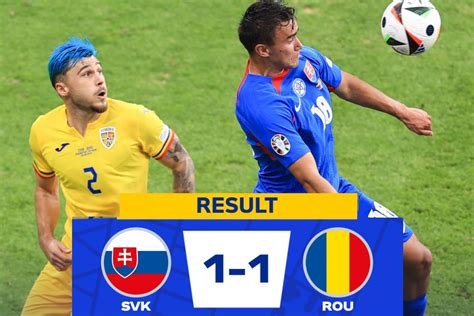 Eurocopa Resultado y estadísticas Eslovaquia vs Rumania Grupo E