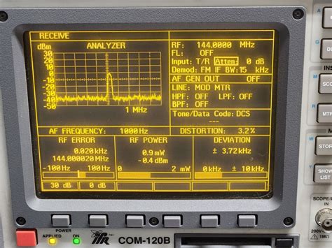 Aeroflex IFR 120B Service Monitor Tracking Generator CB And Ham