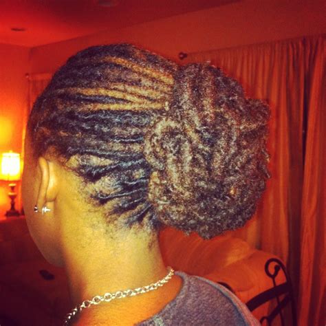 Loc Bun Locs Hairstyles Dreadlock Hairstyles Black Natural Hair Styles