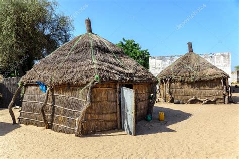 Traditional african tribe houses — Stock Photo © vlade-mir #107029114