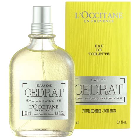 Eau De Cedrat L Occitane En Provence Cologne A New Fragrance For Men 2015