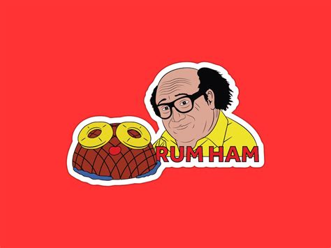 Rum Ham Frank Reynolds Sticker - Etsy