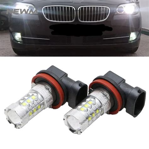 H H H Led Car Fog Lights Driving Drl Bulb W For Bmw E E