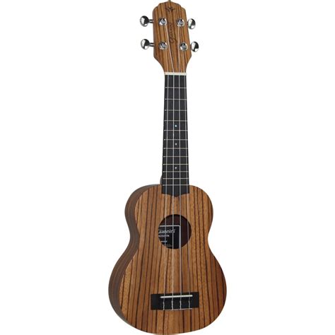 Ukulele Giannini Soprano Ac Stico Guk Zebra Natural Samusic