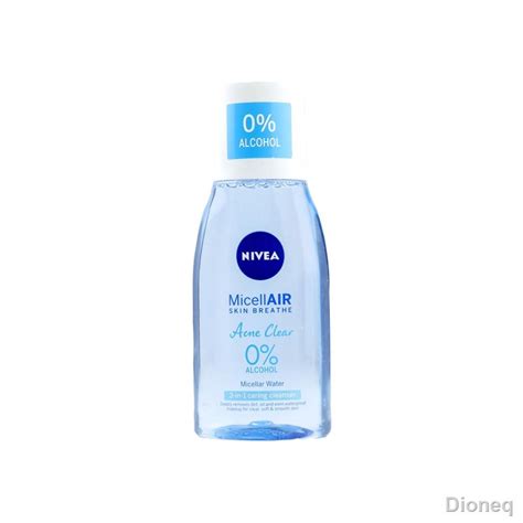 NIVEA Face Cleanser MicellAIR Acne Clear Micellar Water 125ml Shopee