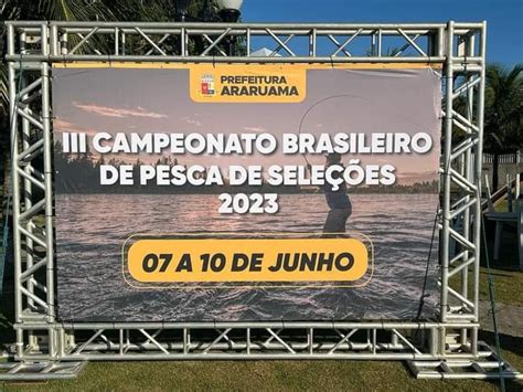 Final do III Campeonato Brasileiro de Pesca de Seleções movimenta a