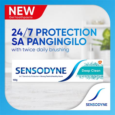 Sensodyne Deep Clean 100g Lg Shopee Philippines