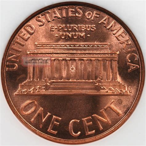 Lincoln Memorial Cent Wide Am C Ngc Ms Rd