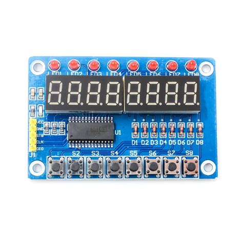 Rees Tm Led Display Bit Digital Tube Module For Arduino For Avr