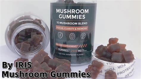 Super Mushroom Gummies Support Brain Energy Enhance Bear Gummies